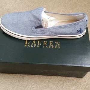 Ralph Lauren Slip on Canvas Shoe
